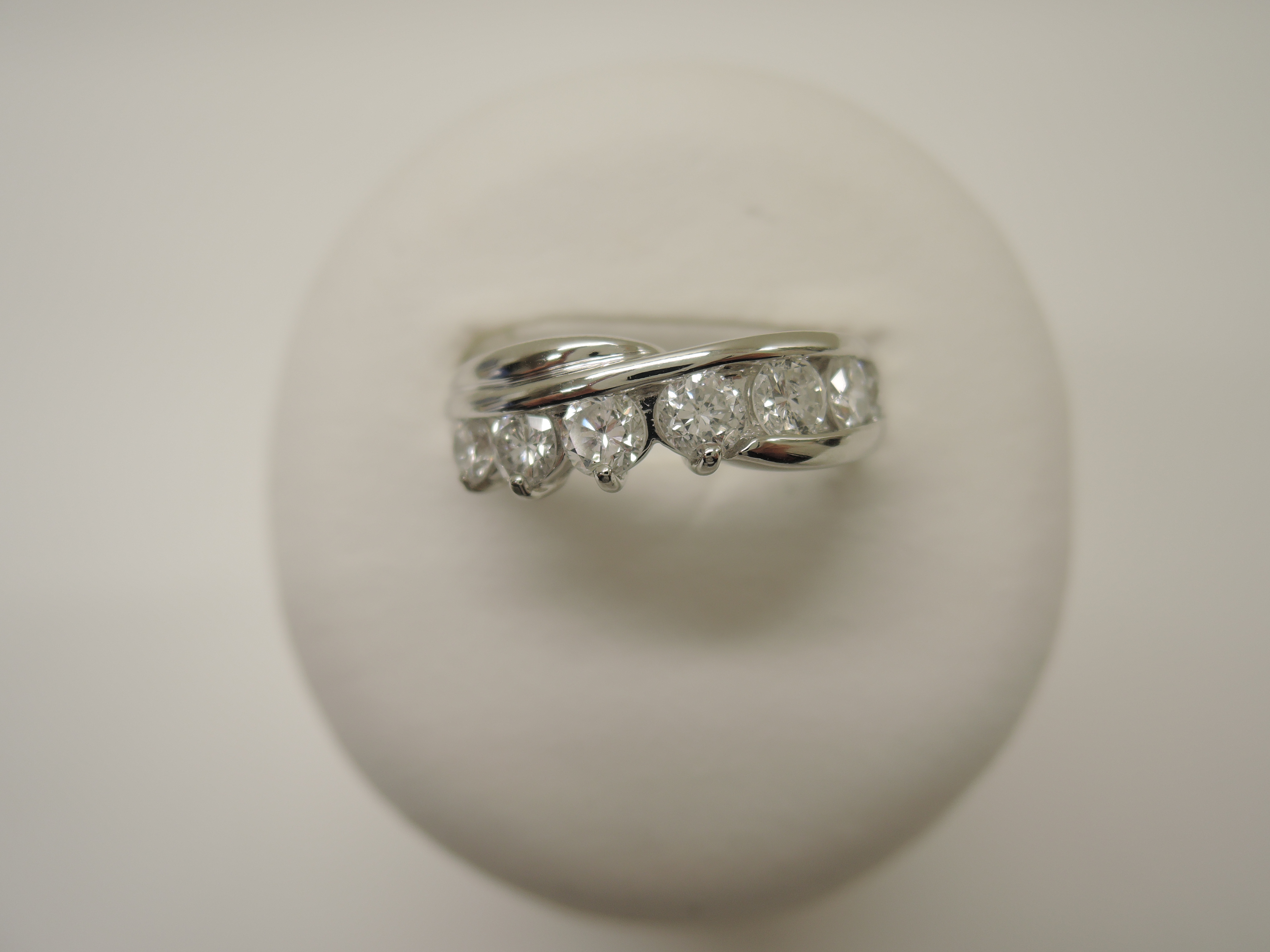 【新品磨き済】Pt900　ダイヤ1.03ct　リング